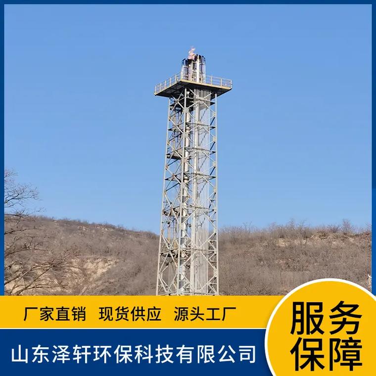 高架火炬厂家,强烈推荐泽轩环保,现货供应,源头工厂,封闭火炬